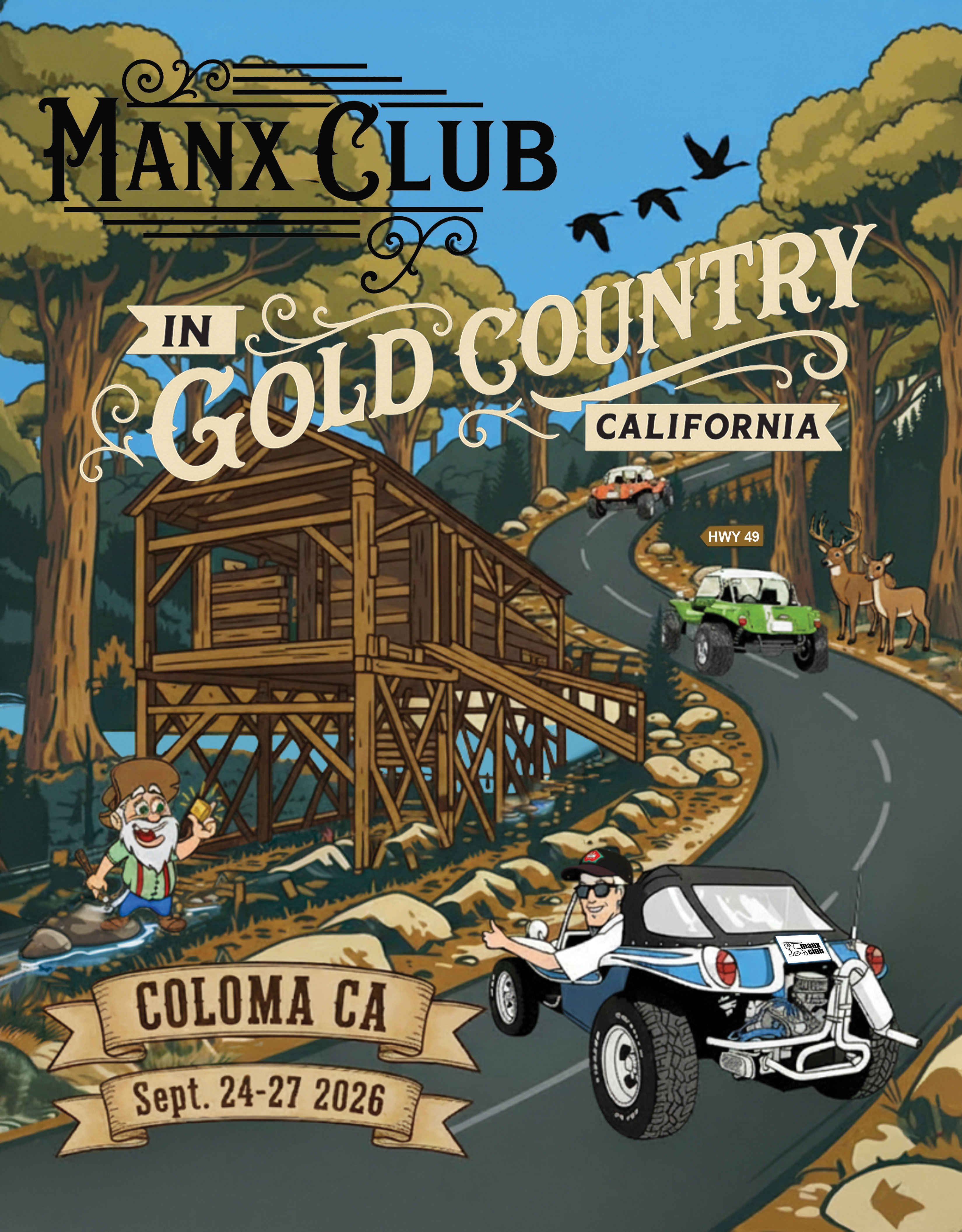 Manx Club in Gold Country 