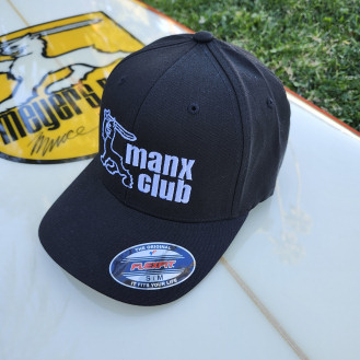 Black Flexfit Manx Club Cap